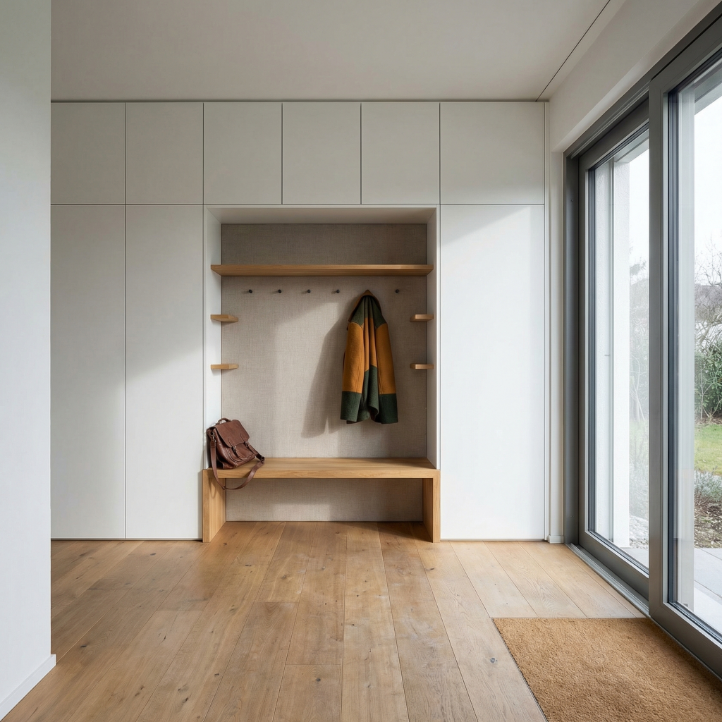 Garderobe mit Nische